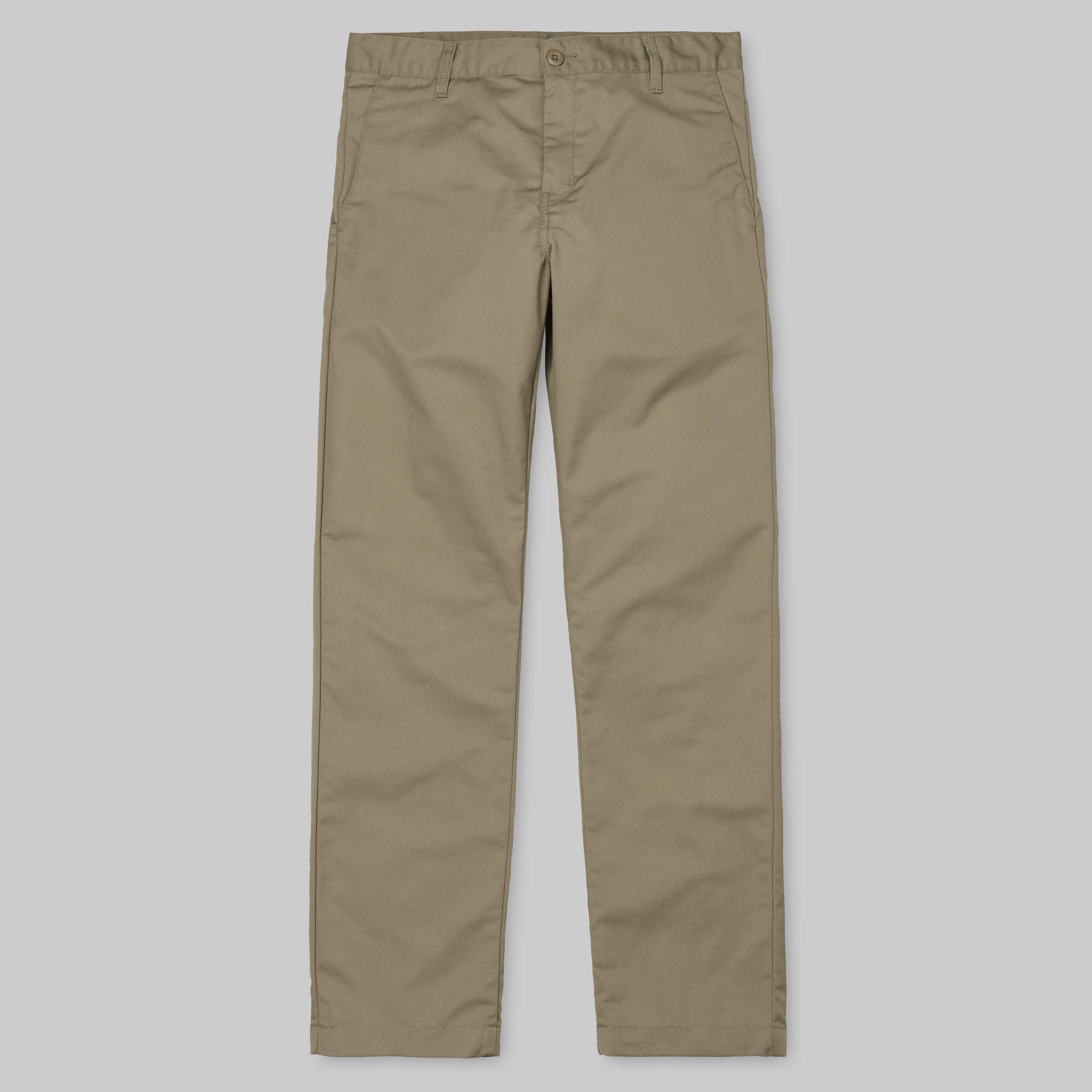 CARHARTT – STATION PANT – LEATHER RINSED SLIDE Prix 79.00€