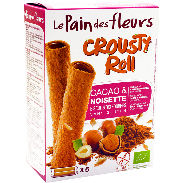 Crousty Roll cacao et noisettes – 125 gr BOTANIC Prix 3.59 €