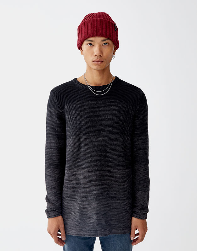 Pull effet dégradé Pull&Bear Prix 109.00 TND