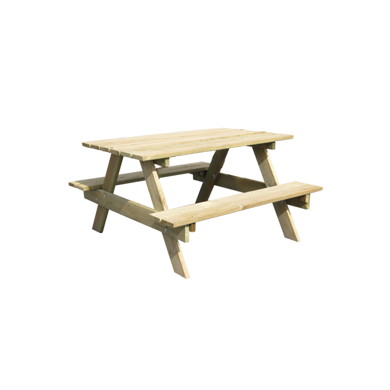 Table picnic enfant avec bancs intégrés 91x90x57 cm BOTANIC Prix 39.90 €