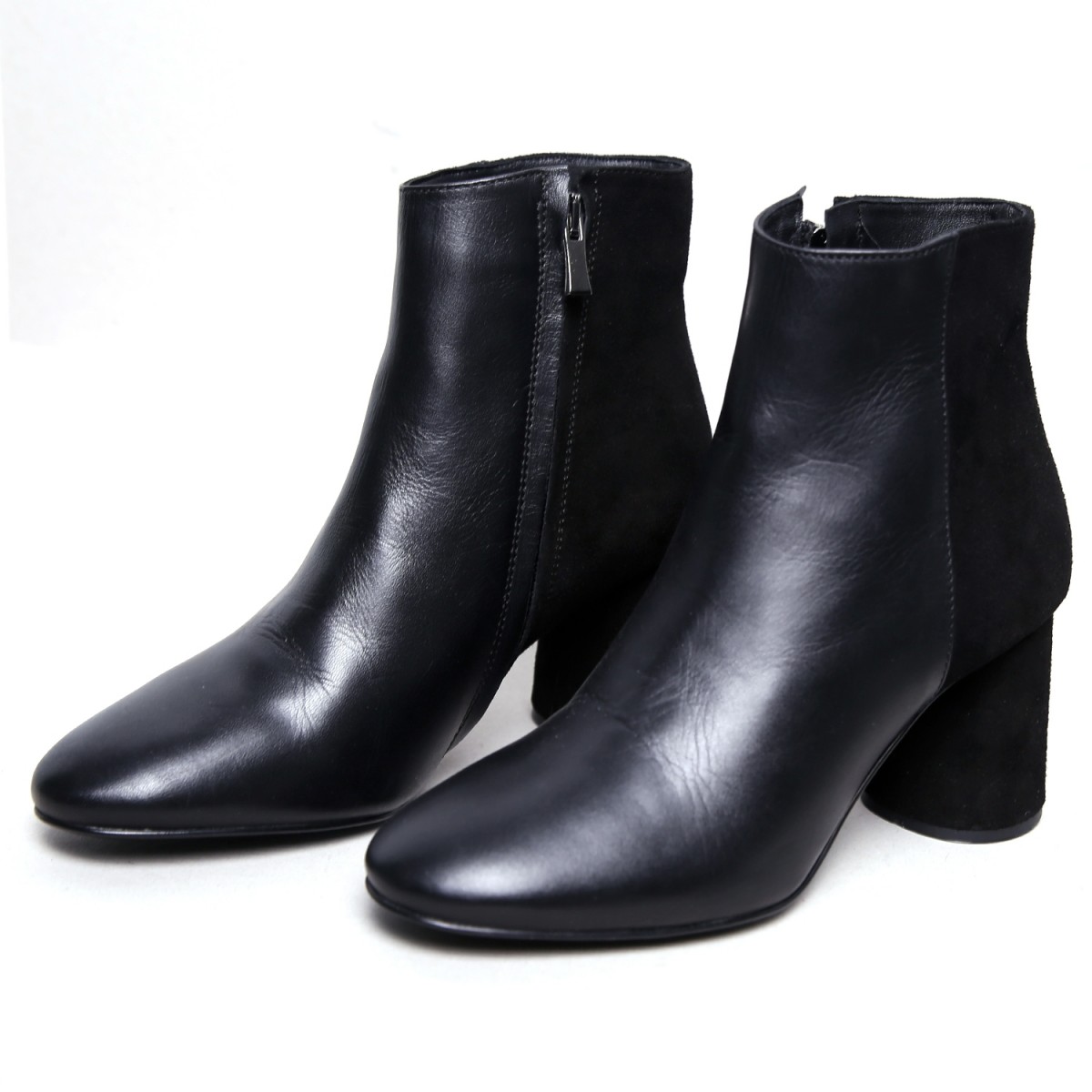 Boots bimatière à Talon Boots bimatière à Talon Hamadi Abid nouvelle collection 2020